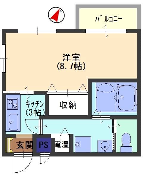 303号室