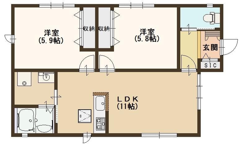 1号室