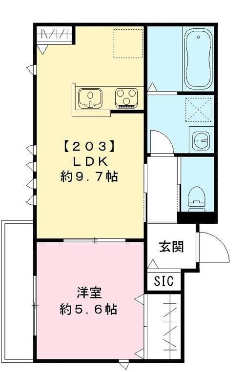 203号室