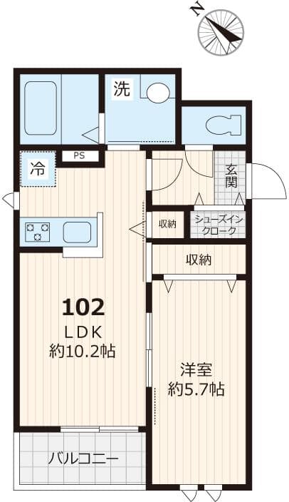 102号室