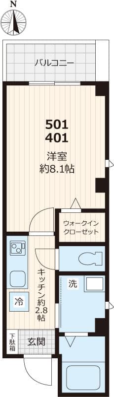 401号室
