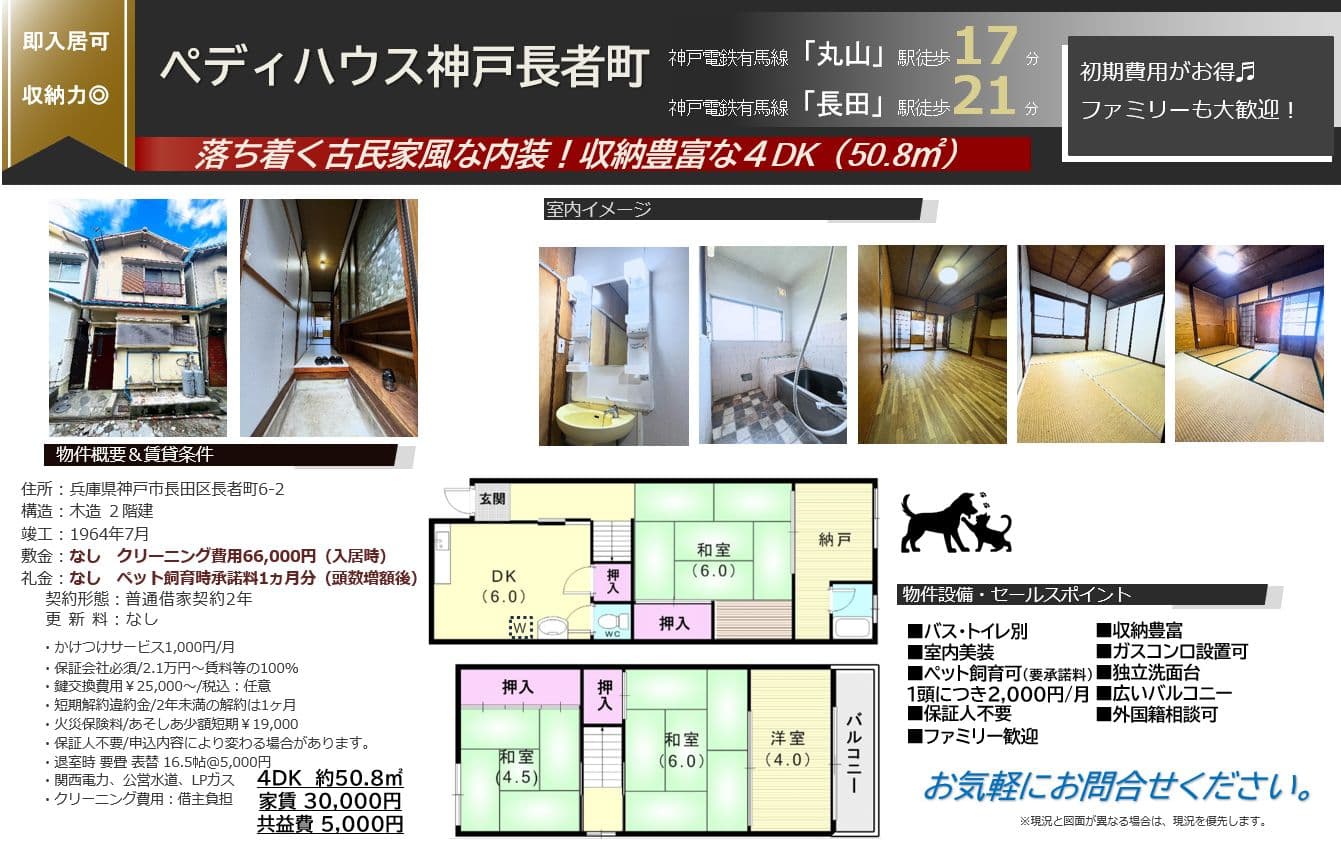 神戸市長田戸建