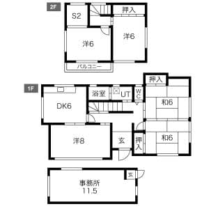 多治見市市之倉13丁目戸建て