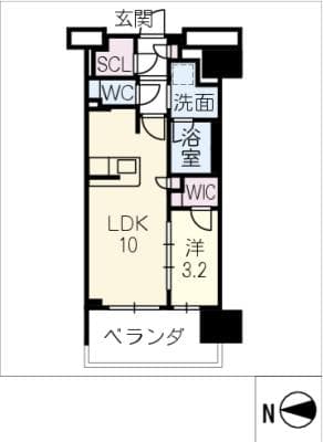 リニアゲートタワー名古屋1304号室