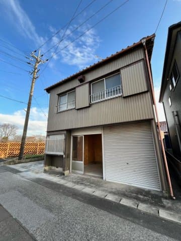 バイクガレージ付 戸建