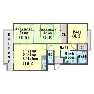 グリーンビュー1号館 駐車場有!ペット相談可!