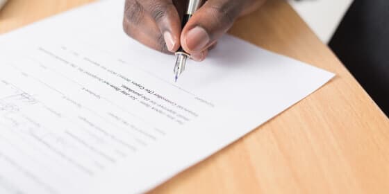 What you need for application and contract